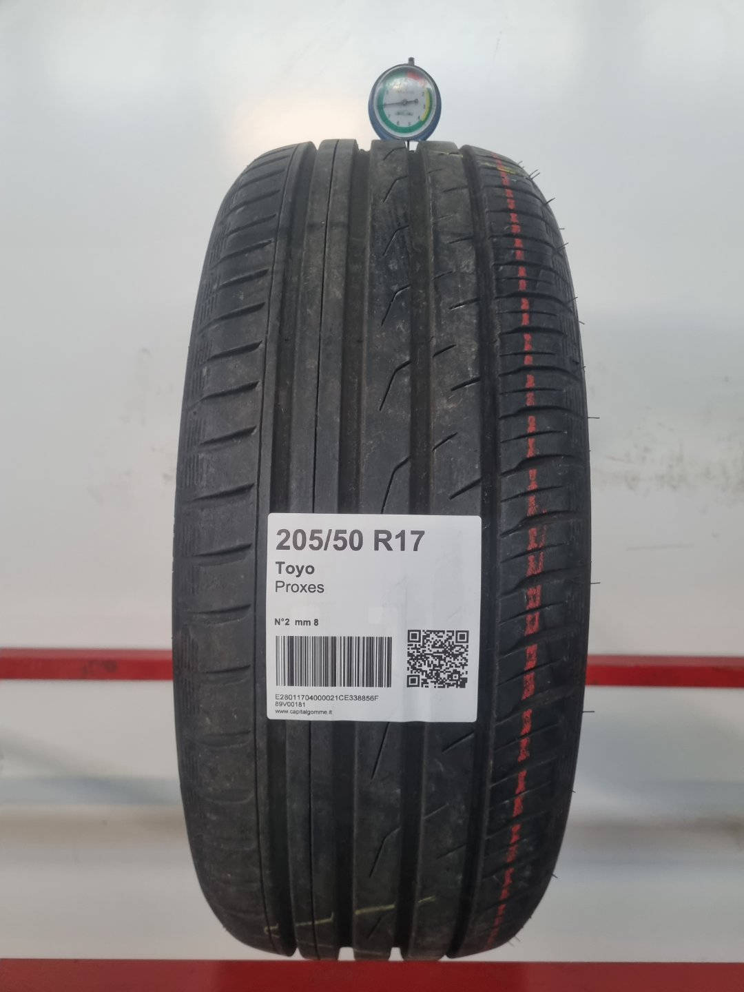 Gomma usata Toyo Proxes 205/50 R17 Estiva - Capital Gomme