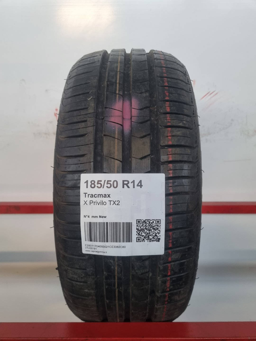 Gomma usata Tracmax X Privilo TX2 185/50 R14 Estiva - Capital Gomme