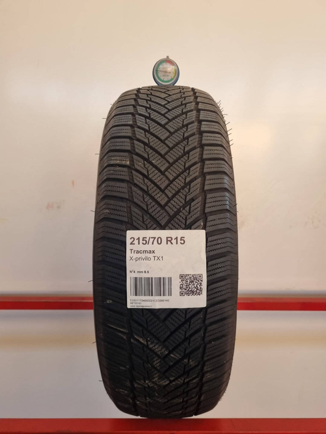 Gomma usata Tracmax X-privilo TX1 215/70 R15 Invernale - Capital Gomme