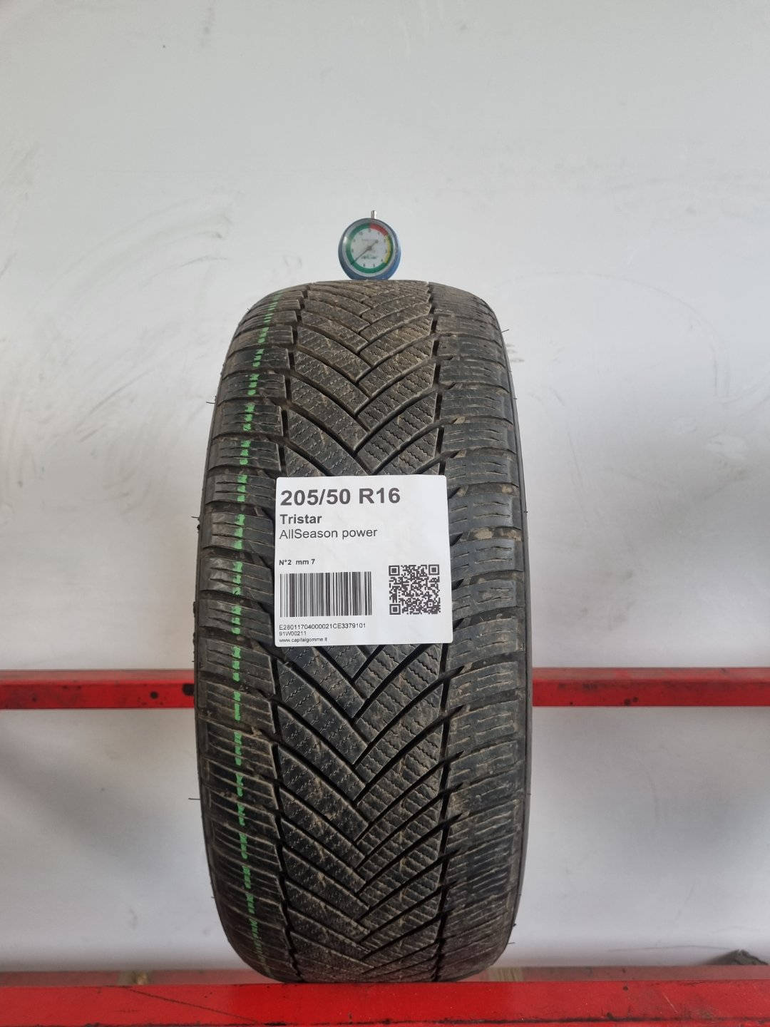 Gomma usata Tristar AllSeason power 205/50 R16 Quattro Stagioni - Capital Gomme