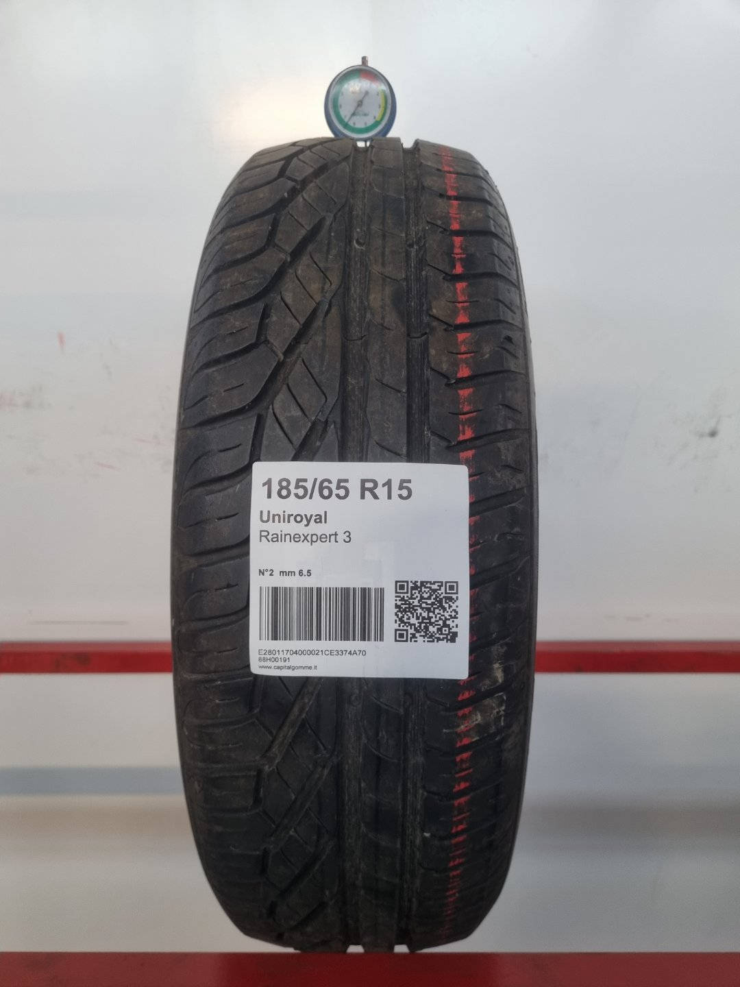Gomma usata Uniroyal Rainexpert 3 185/65 R15 Estiva - Capital Gomme