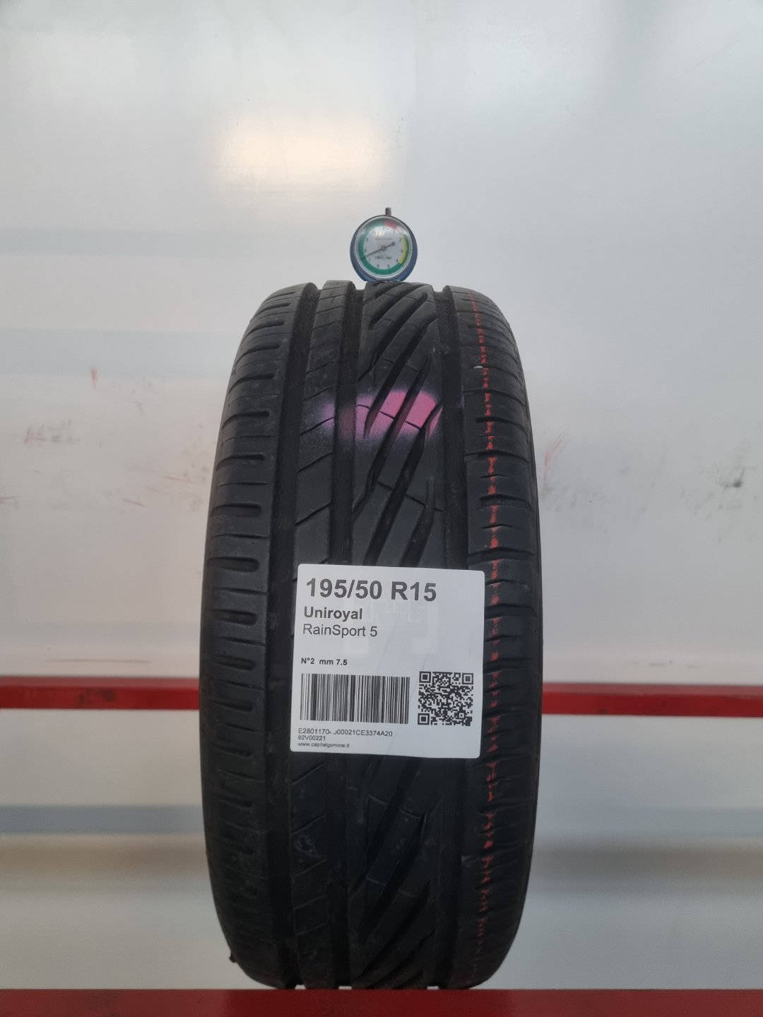 Gomma usata Uniroyal RainSport 5 195/50 R15 Estiva - Capital Gomme