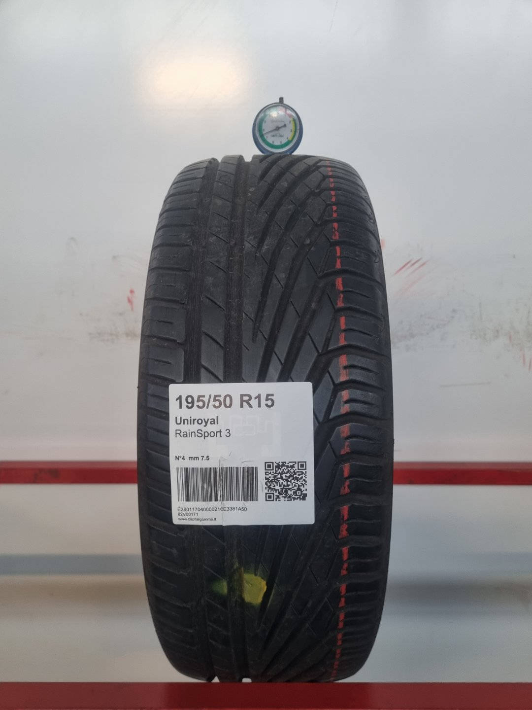 Gomma usata Uniroyal RainSport 3 195/50 R15 Estiva - Capital Gomme