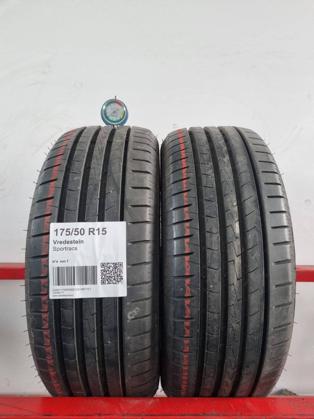 Pneumatico usato Vredestein battistrada