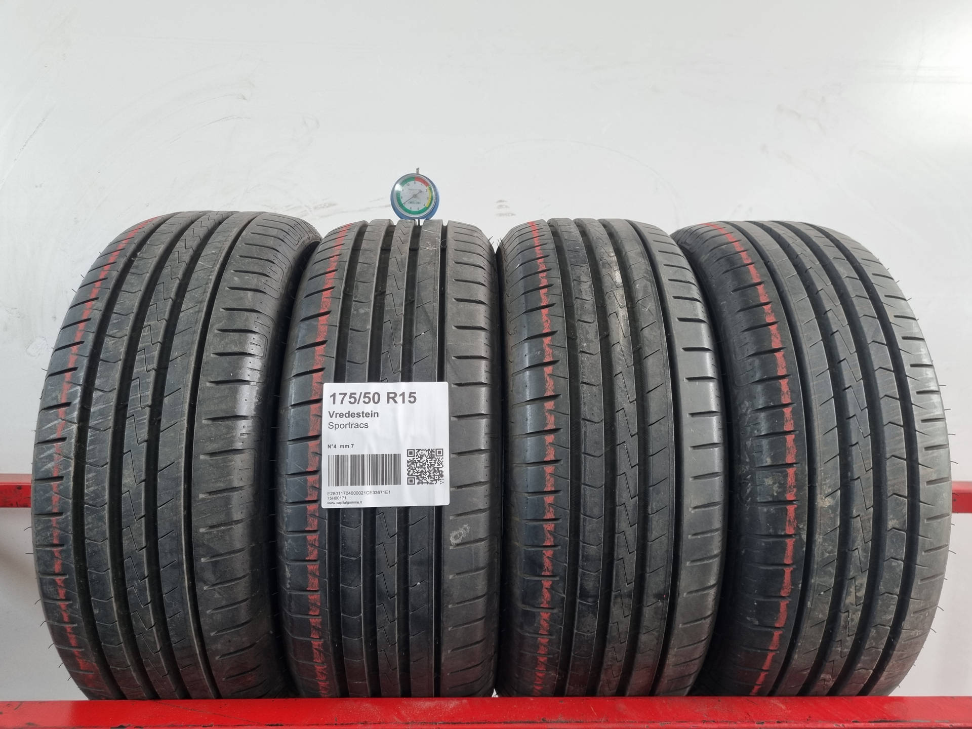 Pneumatico usato Vredestein dettaglio DOT