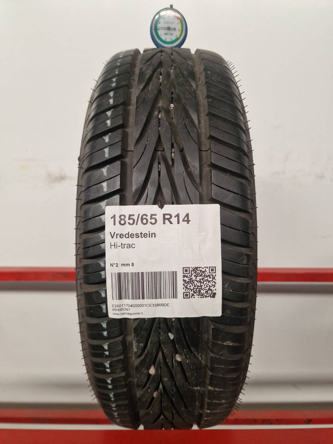 Gomma usata Vredestein Hi-trac 185/65 R14 Estiva - Capital Gomme