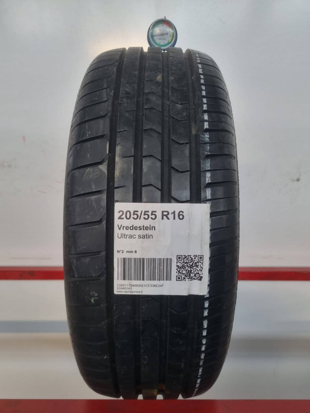 Gomma usata Vredestein Ultrac satin 205/55 R16 Estiva - Capital Gomme
