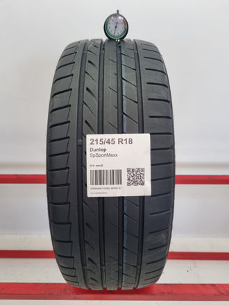 Gomma usata Dunlop SpSportMaxx 215/45 R18 Estiva