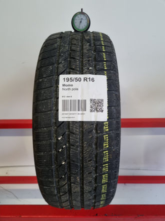 Gomma usata Momo North pole 195/50 R16 Invernale