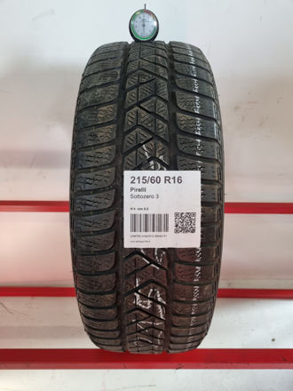 Gomma usata Pirelli Sottozero 3 215/60 R16 Invernale