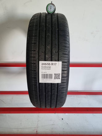 Gomma usata Continental EcoContact6 205/55 R17 Estiva
