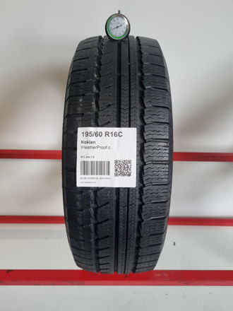 Gomma usata Nokian WeatherProof c 195/60 R16 Invernale