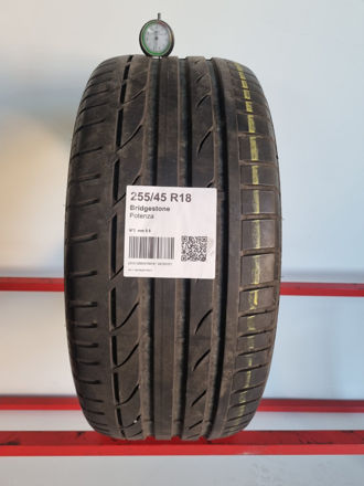 Gomma usata Bridgestone Potenza 255/45 R18 Estiva