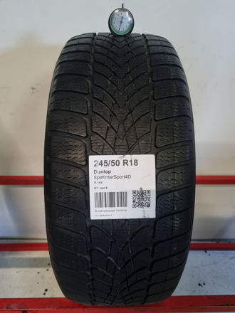Gomma usata Dunlop SpWinterSport4D 245/50 R18 Invernale