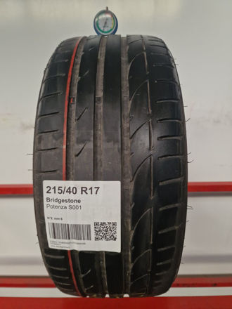 Gomma usata Bridgestone Potenza S001 215/40 R17 Estiva