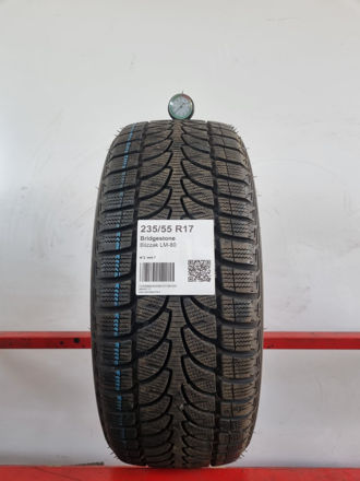 Gomma usata Bridgestone Blizzak LM-80 235/55 R17 Invernale