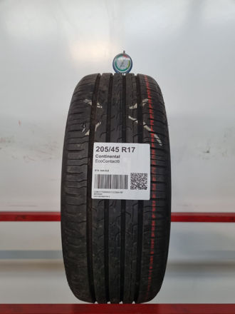 Gomma usata Continental EcoContact6 205/45 R17 Estiva