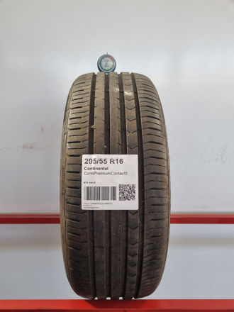 Gomma usata Continental ContiPremiumContact5 205/55 R16 Estiva