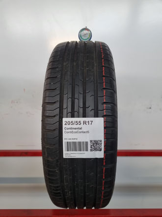 Gomma usata Continental ContiEcoContact5 205/55 R17 Estiva