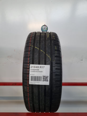 Gomma usata Continental ContiEcoContact5 215/45 R17 Estiva