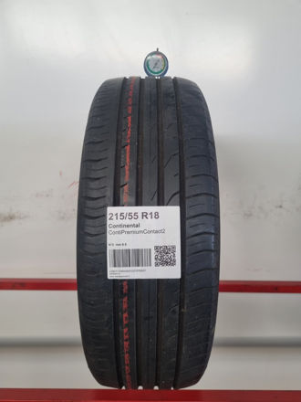 Gomma usata Continental ContiPremiumContact2 215/55 R18 Estiva