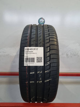 Gomma usata Continental PremiumContact 6 225/45 R17 Estiva
