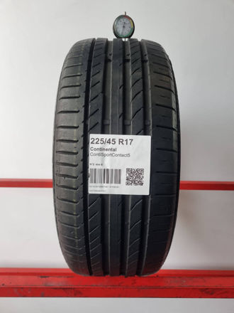 Gomma usata Continental ContiSportContact5 225/45 R17 Estiva