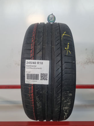 Gomma usata Continental ContiSportContact5 245/40 R18 Estiva