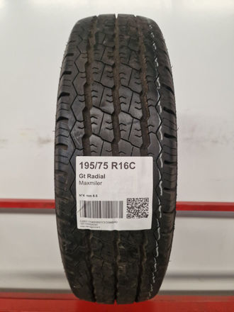 Gomma usata Gt Radial Maxmiler 195/75 R16 Estiva