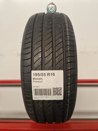 Gomma usata Michelin Primacy4 195/55 R16 Estiva