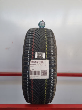Gomma usata Michelin Alpin 5 195/55 R16 Invernale