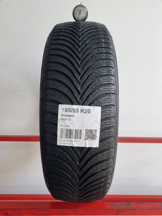 Gomma usata Michelin Alpin 5 195/55 R20 Invernale