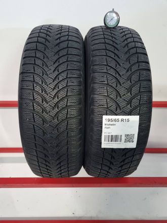 Gomma usata Michelin Alpin 195/65 R15 Invernale