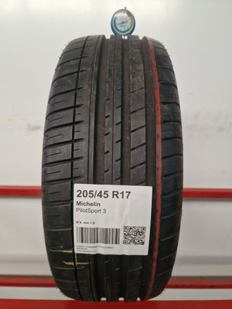 Gomma usata Michelin PilotSport 3 205/45 R17 Estiva