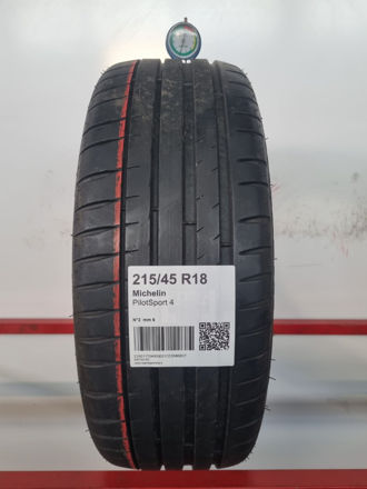 Gomma usata Michelin PilotSport 4 215/45 R18 Estiva