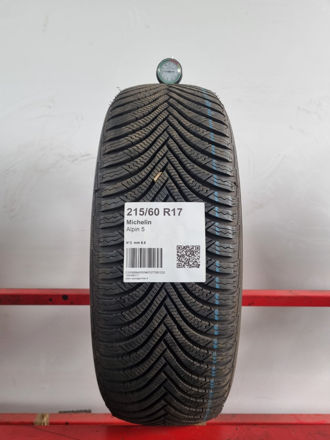 Gomma usata Michelin Alpin 5 215/60 R17 Invernale