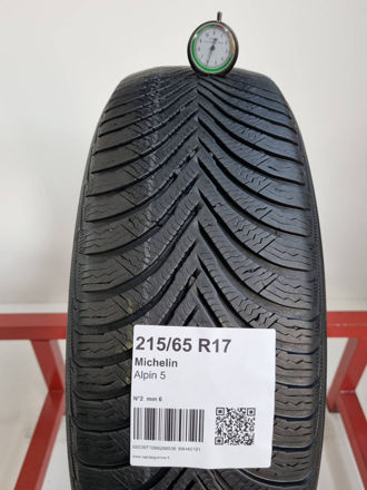 Gomma usata Michelin Alpin 5 215/65 R17 Invernale