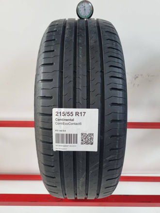 Gomma usata Continental ContiEcoContact5 215/55 R17 Estiva